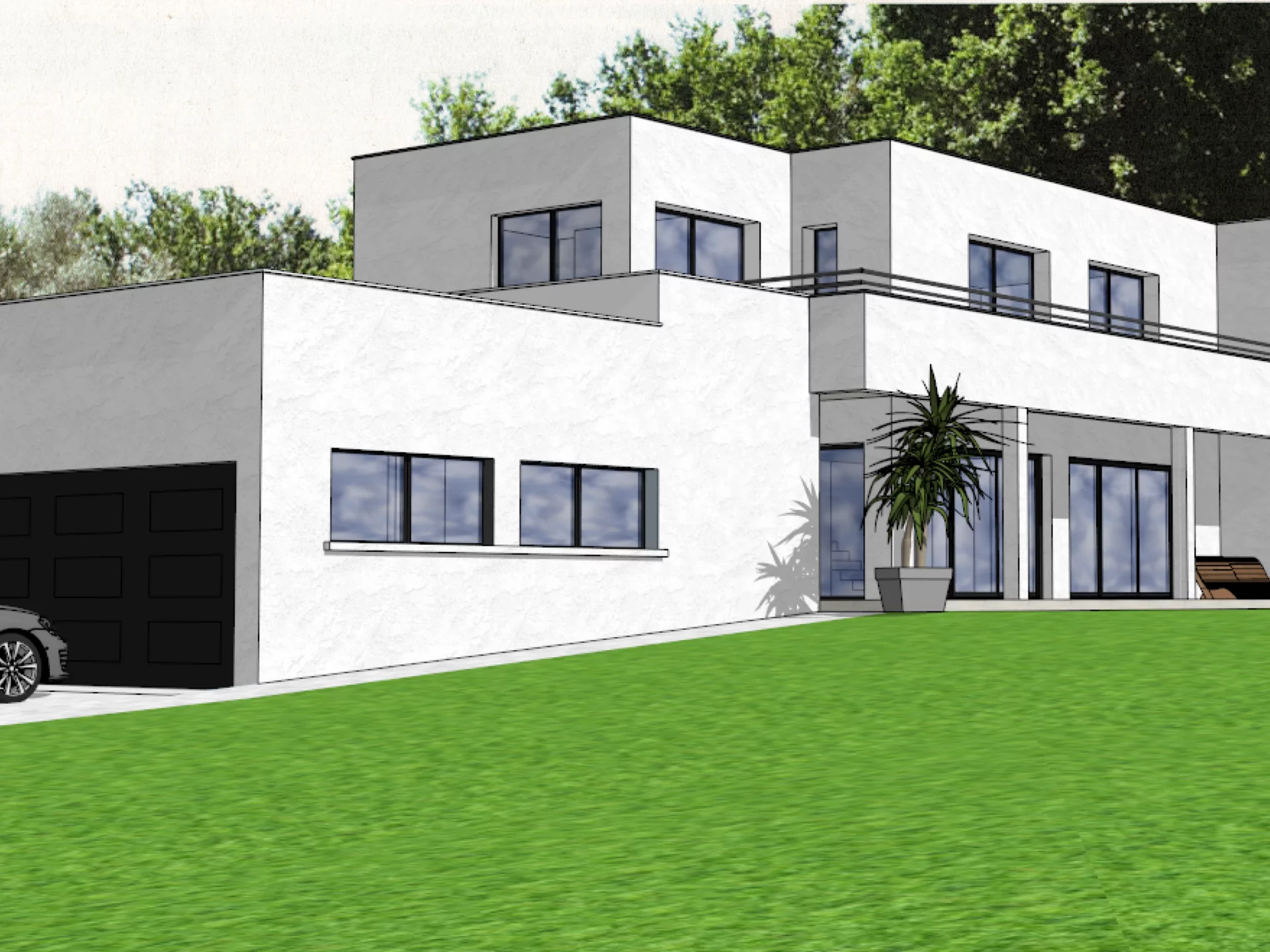 Maison contemporaine rénovée par Concept-Home 16